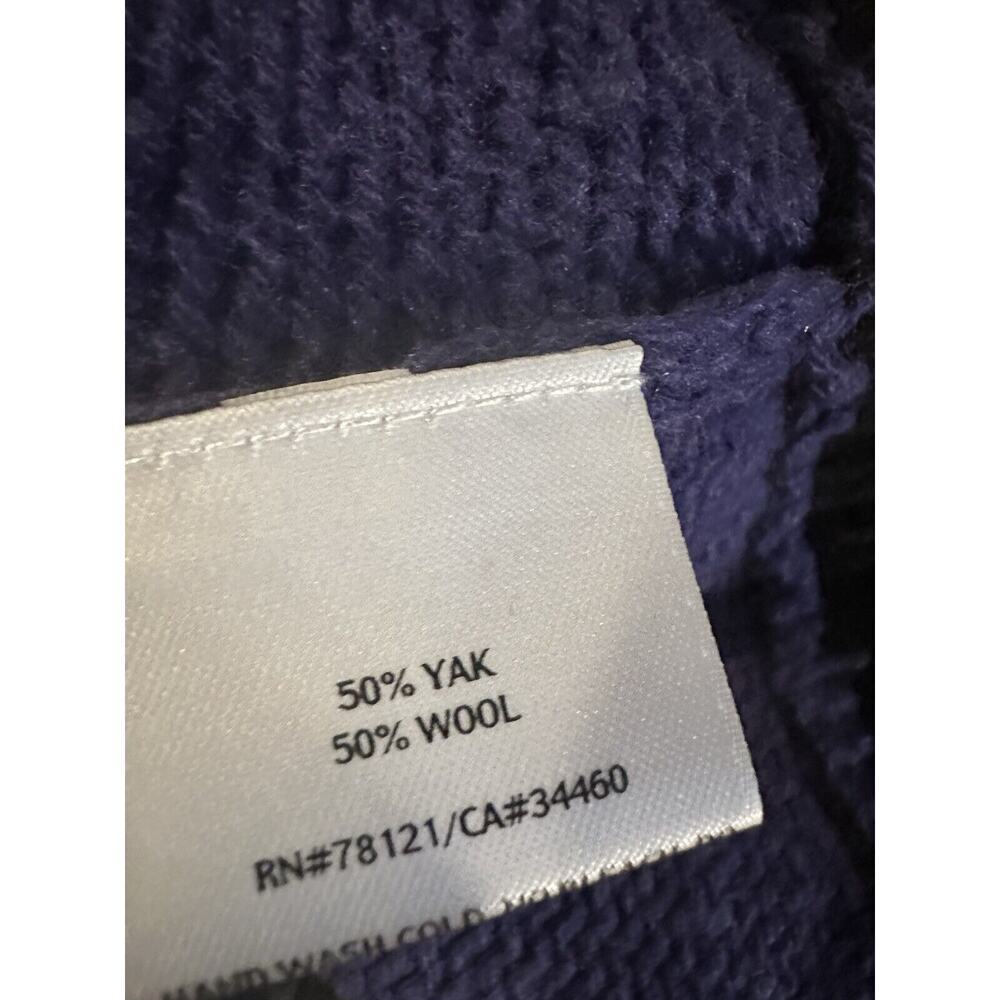 Eileen Fisher Yak Wool Color Block Sweater Women … - image 5